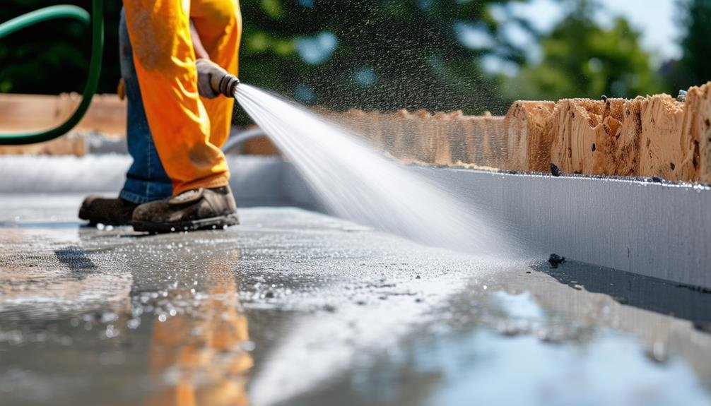 assessing waterproofing product efficacy