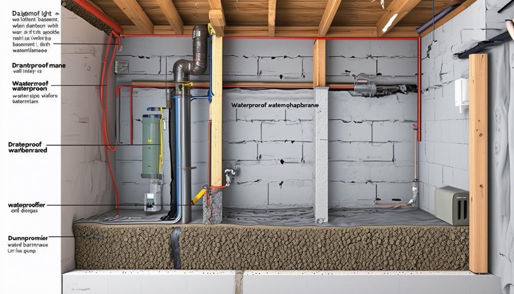 basement waterproofing methods explained