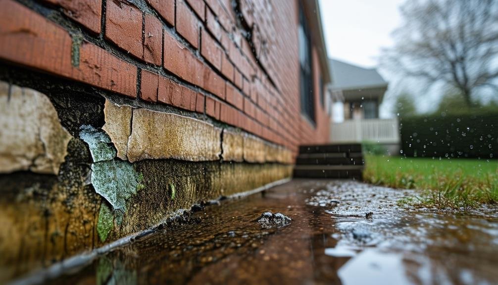 recognizing signs of waterproofing